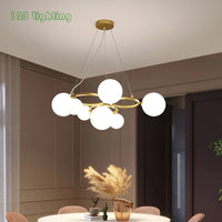 Nordic bubble chandelier for interior decor