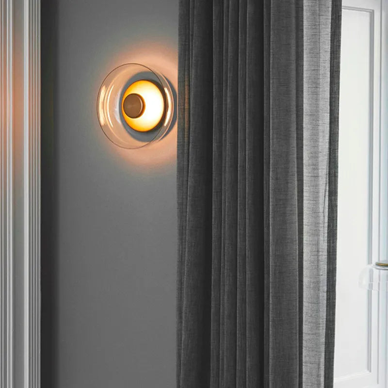 Modern scandinavian luxury designer chandelier round interior lighting