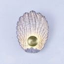 Nordic shell LED wall light for stylish home décor