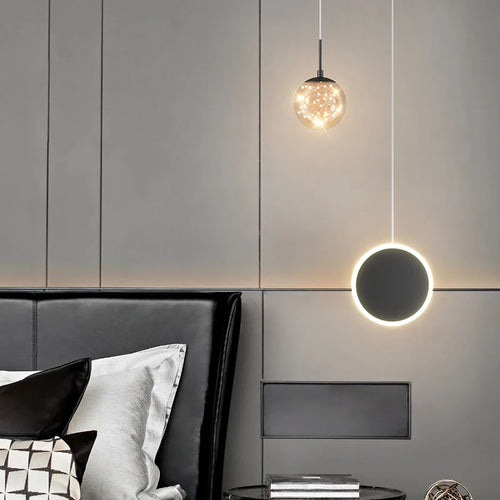 Modern minimalist nordic style double head chandelier - vue 4 sur 10