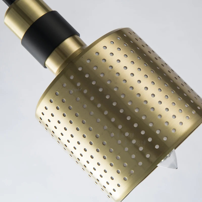 Nordic metal designer pendant light for modern interiors - vue 6 sur 10