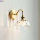 Modern nordic copper LED wall light