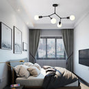 Modern multi-head chandelier for creative interiors