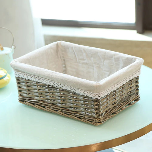paniers de rangement en rotin faits main pour diverses utilisations - vue 16 sur 16
