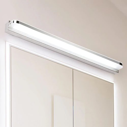 Stainless steel LED bathroom wall light - vue 4 sur 6