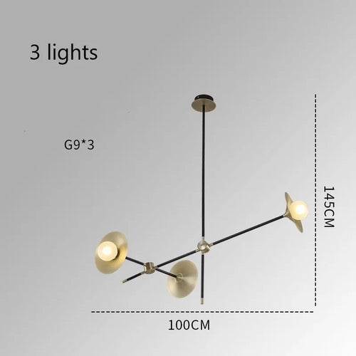 Postmodern nordic designer pendant light for decorative indoor lighting - vue 10 sur 10