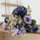 Artificial peony bouquet for weddings and decoration
