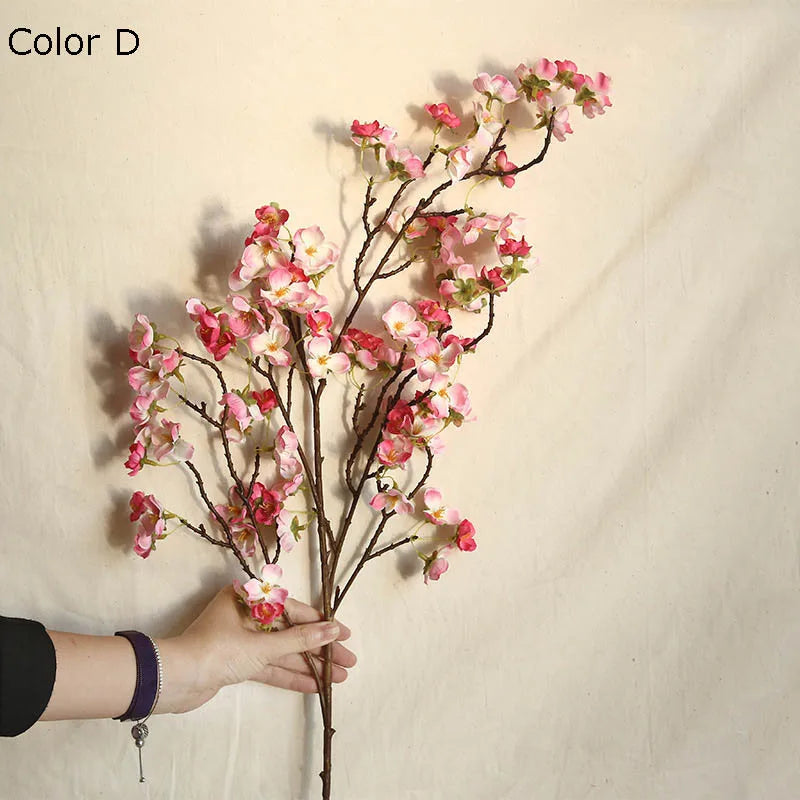 Artificial cherry blossom bouquet for wedding and home decor
