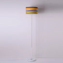 Minimalist bedside lamp with creative foot switch