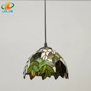 Tiffany-style glass chandelier for restaurants and retro cafés