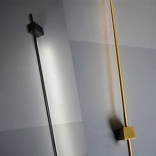 Modern geometric strip wall light - vue 7 sur 8