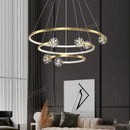 Luxury glass pendant light for elegant interiors