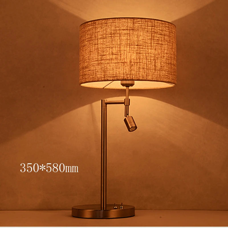 Modern stainless steel floor lamp with elegant LED design