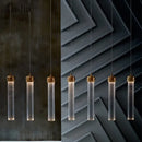 Nordic creative striped glass pendant light for modern lighting
