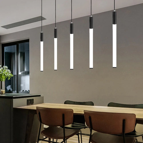 Modern spiral LED chandelier for indoor lighting - vue 5 sur 12