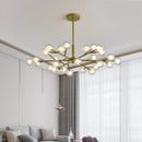 Nordic molecular chandelier for elegant interiors