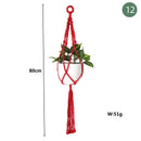 macrame hanging baskets for plants and decoration