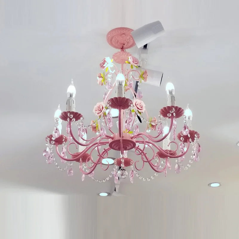 Modern crystal chandelier for weddings and restaurants