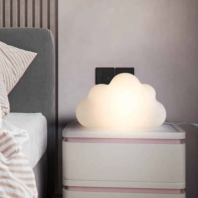 Decorative cloud wall light for children's room with creative design - vue 8 sur 11