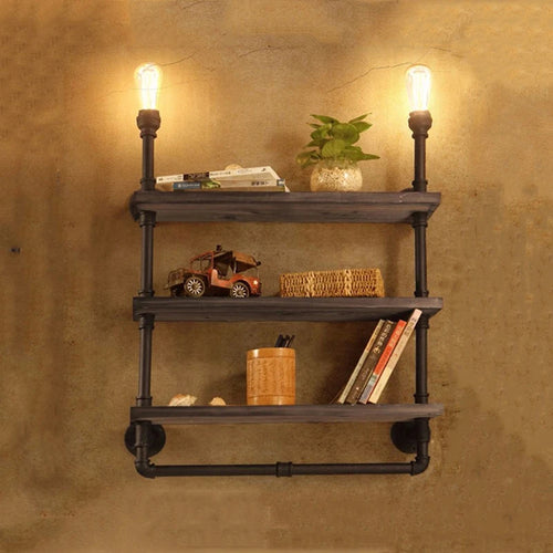 Industrial vintage wall light American style iron