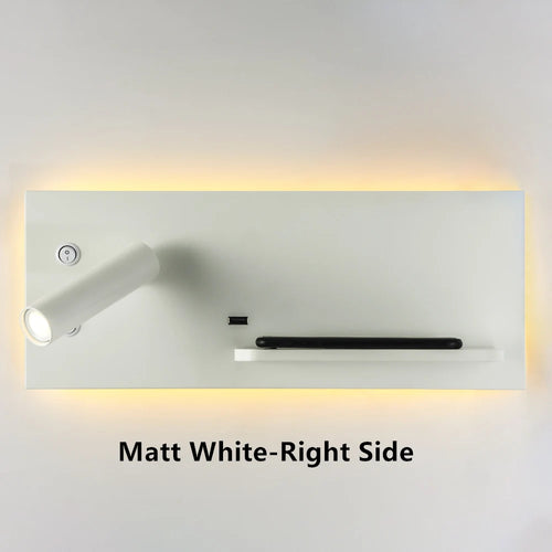 Tokili LED wall light with USB and wireless charger - vue 19 sur 18