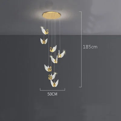 Modern designer pendant light for elegant and creative interiors - vue 9 sur 19