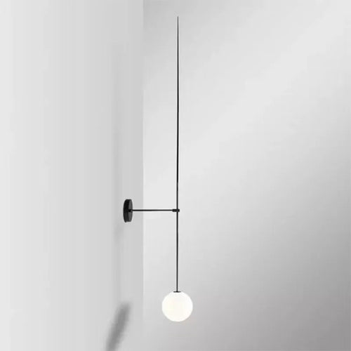 Modern black metal pendant light for contemporary interiors - vue 5 sur 14