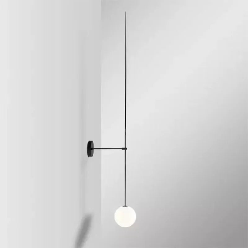 Modern black metal pendant light for contemporary interiors - vue 4 sur 14