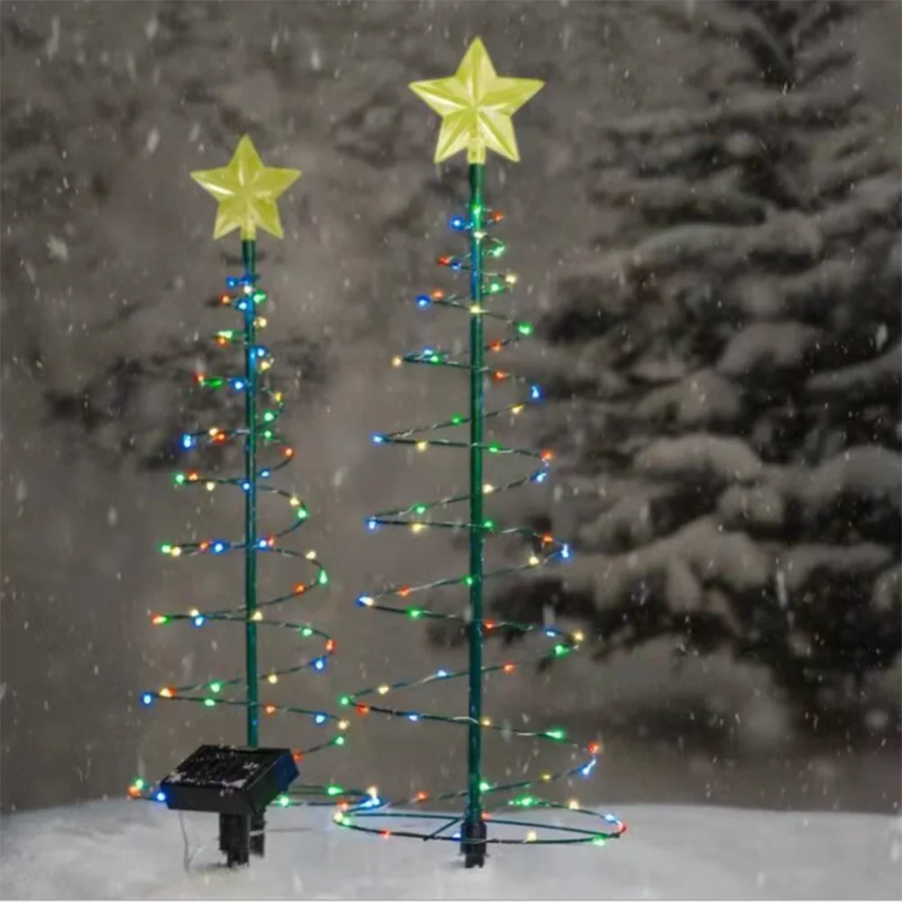 solar star light string for outdoor decoration