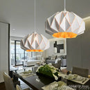 Modern iron chandelier with nordic design for elegant interiors