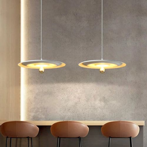 Minimalist nordic iron pendant light for modern lighting - vue 2 sur 8