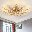 Winfordo modern crystal LED chandelier for indoor lighting