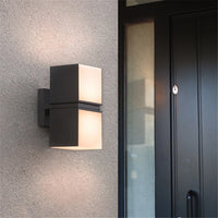 Modern waterproof LED outdoor wall light for decorative garden and pathway