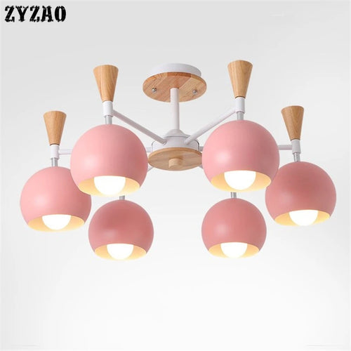 Simple macaron-shaped pendant light for modern decor - vue 3 sur 6