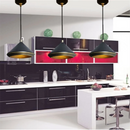 Nordic industrial metal pendant light for stylish lighting decor