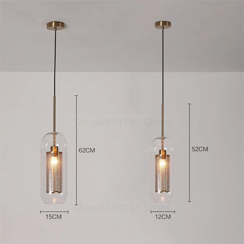 Modern nordic designer pendant light for interior decoration - vue 5 sur 13