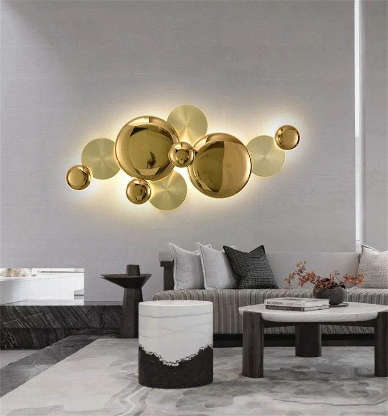 Modern artistic wall light for interior decoration