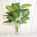 Artificial tropical monstera plant for indoor decoration