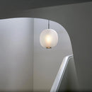 Retro smoked glass pendant light industrial indoor design