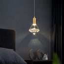 Customisable postmodern crystal LED chandelier