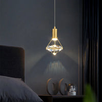 Customisable postmodern crystal LED chandelier