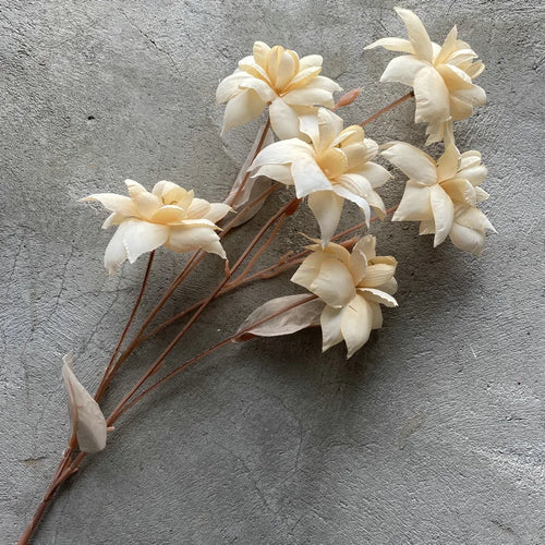 Decorative fabric artificial flowers for weddings and events - vue 8 sur 14