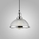Vintage glass pendant light for dining room and office E27