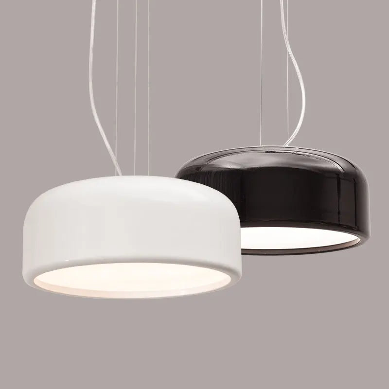 Modern aluminium pendant light round for indoor use
