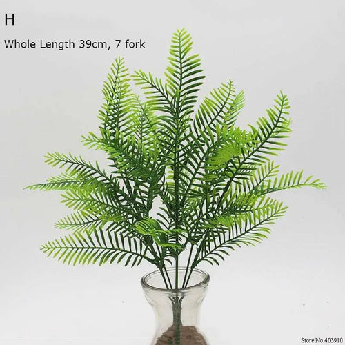 Artificial plant with 7 branches for wedding and Christmas decoration - vue 5 sur 21
