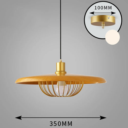 Minimalist Nordic pendant light for contemporary and inviting spaces - vue 6 sur 9