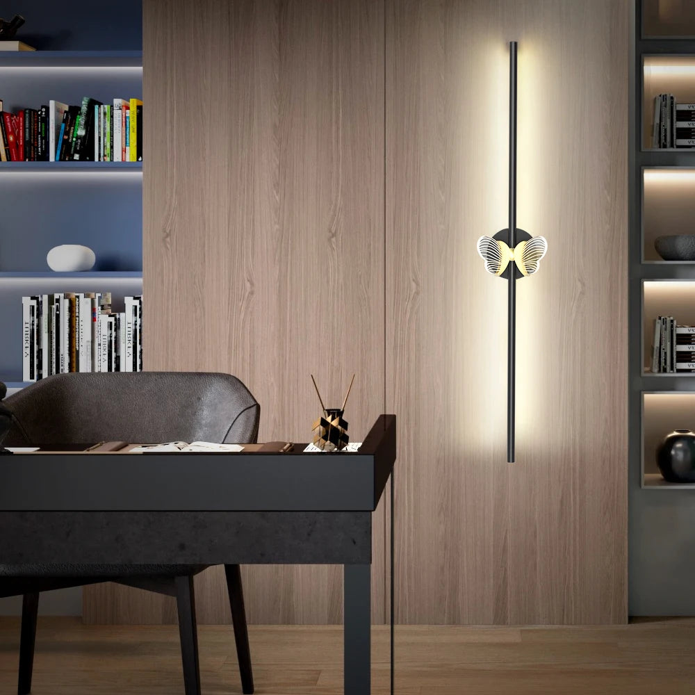 Minimalist luxury LED wall light for hotel