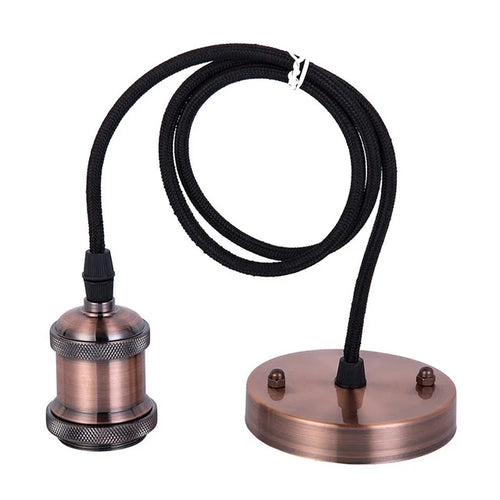 Retro aluminium industrial pendant light for interior decoration - vue 13 sur 22