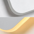 Led wall lamp with touch switch for bedroom, bedside, indoor stairs, square and rectangle light 10w 12w 13w