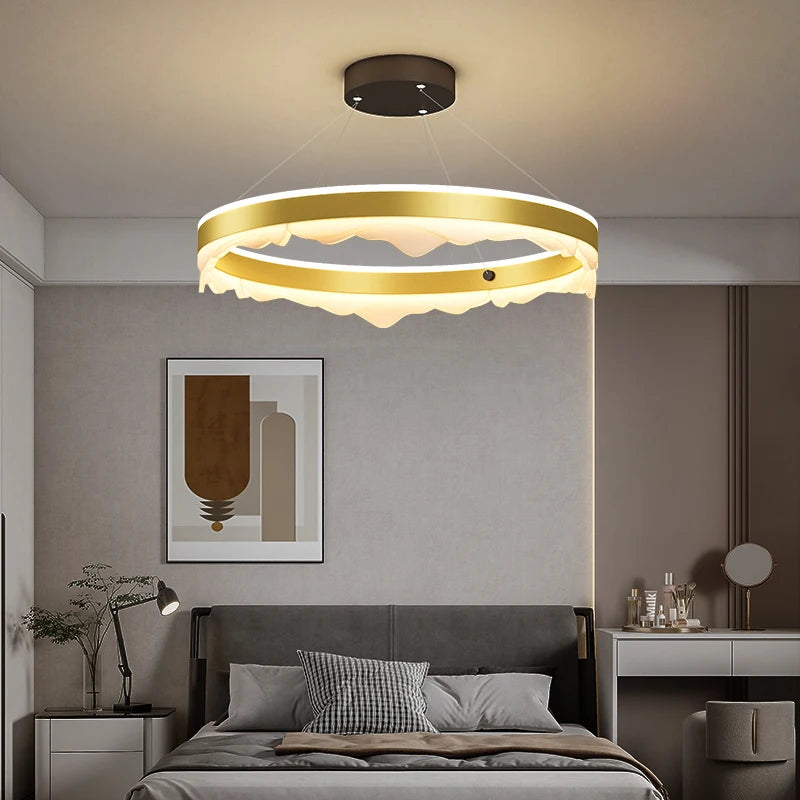 Modern luxury creative round chandelier for home decor